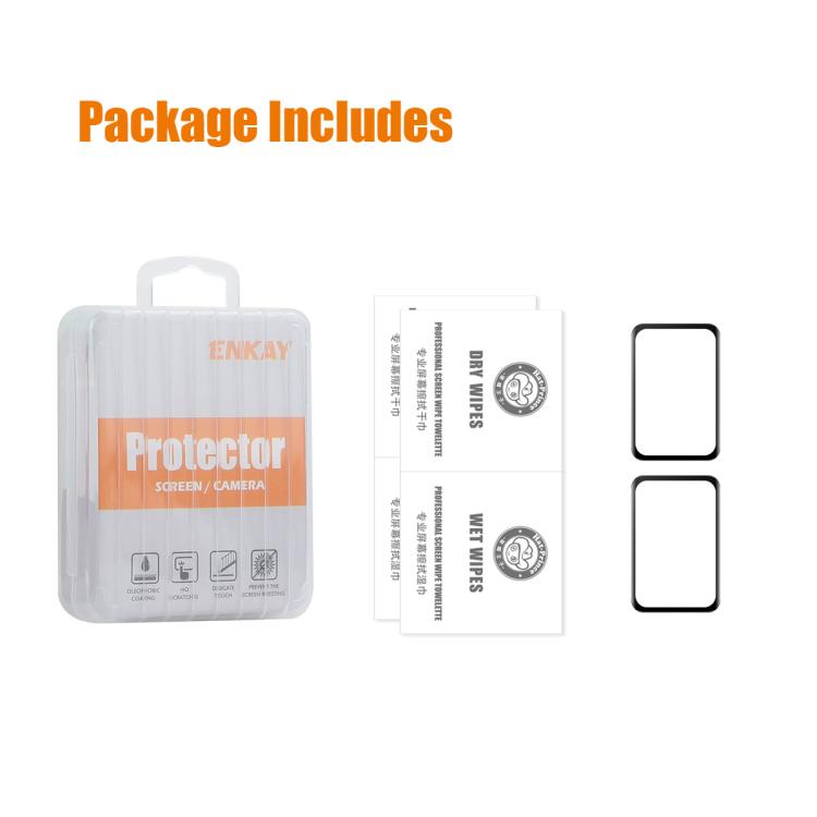 2pcs ENKAY ENKAY 3D Full Coverage Soft PC Edge PMMA HD Screen Film, For Xiaomi Smart Band 10 Pro, For Redmi Watch 6, For Xiaomi Watch S4 41mm, For Redmi Watch Move, For Xiaomi Smart Band 10, For Redmi Band 3, For Xiaomi Smart Band 9 Active             ...