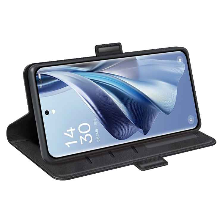 Dual-side Magnetic Buckle Horizontal Flip Leather Phone Case