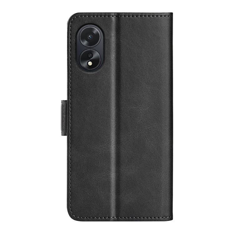Dual-side Magnetic Buckle Horizontal Flip Leather Phone Case, For OPPO A38, For OPPO Reno10 Pro+