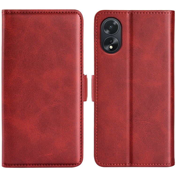 Dual-side Magnetic Buckle Horizontal Flip Leather Phone Case, For OPPO K12, For OPPO A3 Pro 5G China, For OPPO Reno11 F 5G, For OPPO Reno11 5G Global, For OPPO A38, For OPPO Reno10 Pro+, For OPPO A6x 4G / 5G, For OPPO A6 Pro 5G Global / F31 5G         ...