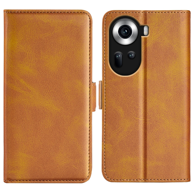 Dual-side Magnetic Buckle Horizontal Flip Leather Phone Case, For OPPO K12, For OPPO A3 Pro 5G China, For OPPO Reno11 F 5G, For OPPO Reno11 5G Global, For OPPO A38, For OPPO Reno10 Pro+, For OPPO A6x 4G / 5G, For OPPO A6 Pro 5G Global / F31 5G         ...