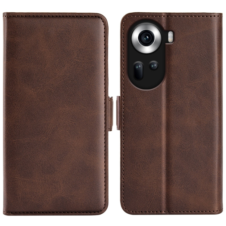 Dual-side Magnetic Buckle Horizontal Flip Leather Phone Case, For OPPO K12, For OPPO A3 Pro 5G China, For OPPO Reno11 F 5G, For OPPO Reno11 5G Global, For OPPO A38, For OPPO Reno10 Pro+, For OPPO A6x 4G / 5G, For OPPO A6 Pro 5G Global / F31 5G         ...