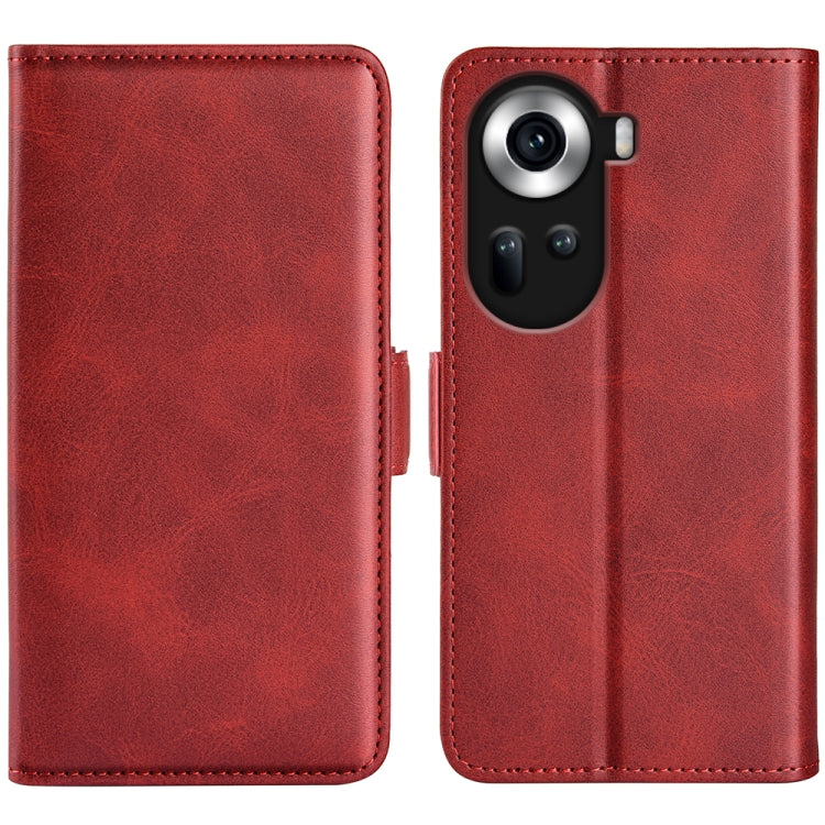 Dual-side Magnetic Buckle Horizontal Flip Leather Phone Case, For OPPO K12, For OPPO A3 Pro 5G China, For OPPO Reno11 F 5G, For OPPO Reno11 5G Global, For OPPO A38, For OPPO Reno10 Pro+, For OPPO A6x 4G / 5G, For OPPO A6 Pro 5G Global / F31 5G         ...