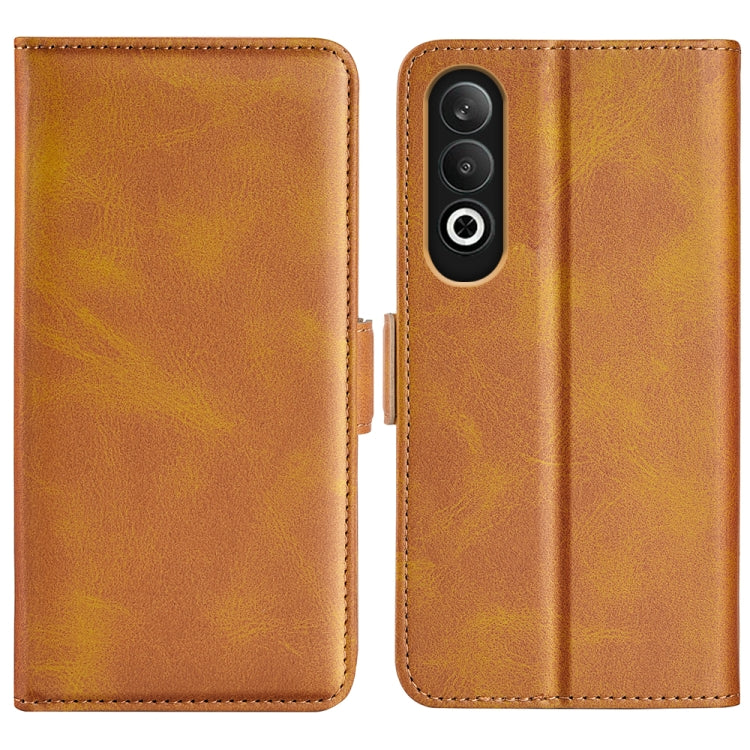 Dual-side Magnetic Buckle Horizontal Flip Leather Phone Case, For OPPO K12, For OPPO A3 Pro 5G China, For OPPO Reno11 F 5G, For OPPO Reno11 5G Global, For OPPO A38, For OPPO Reno10 Pro+, For OPPO A6x 4G / 5G, For OPPO A6 Pro 5G Global / F31 5G         ...