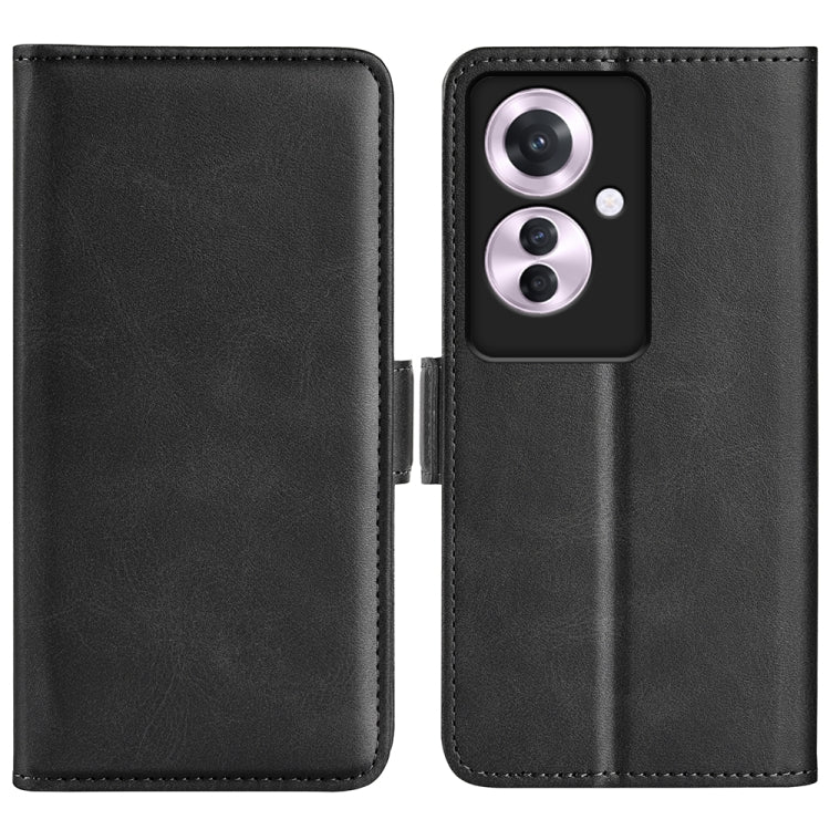 Dual-side Magnetic Buckle Horizontal Flip Leather Phone Case, For OPPO K12, For OPPO A3 Pro 5G China, For OPPO Reno11 F 5G, For OPPO Reno11 5G Global, For OPPO A38, For OPPO Reno10 Pro+, For OPPO A6x 4G / 5G, For OPPO A6 Pro 5G Global / F31 5G         ...