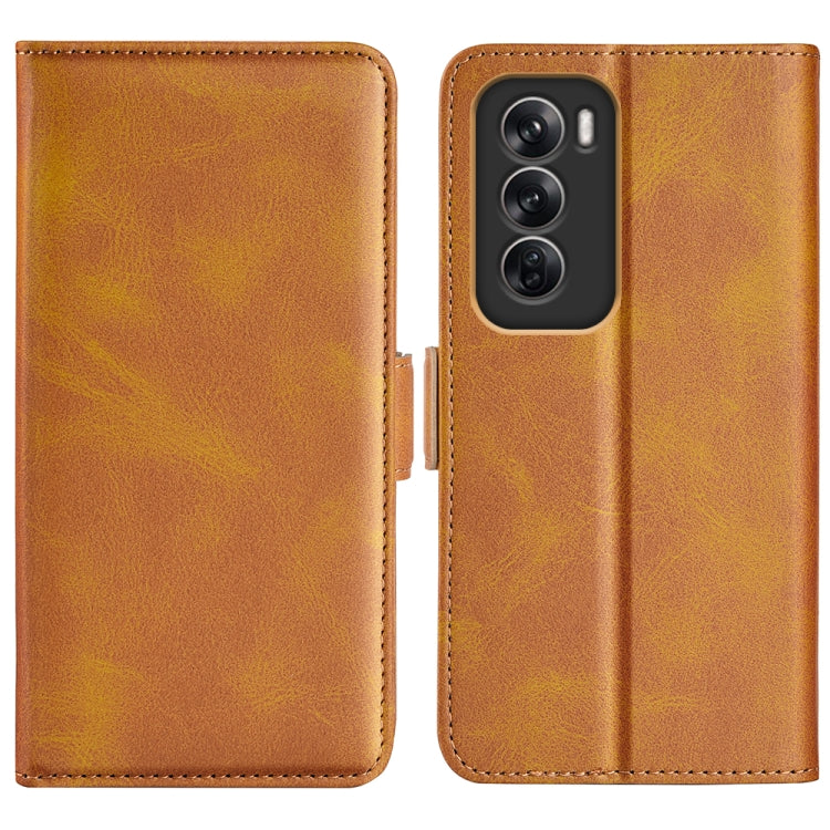 Dual-side Magnetic Buckle Horizontal Flip Leather Phone Case, For OPPO Reno13 5G, For OPPO Reno13 F, For OPPO A3 Pro Global, For OPPO Reno12 Pro 5G Global, For OPPO Reno12 5G Global, For OPPO K12, For OPPO A3 Pro 5G China, For OPPO Reno11 F 5G         ...