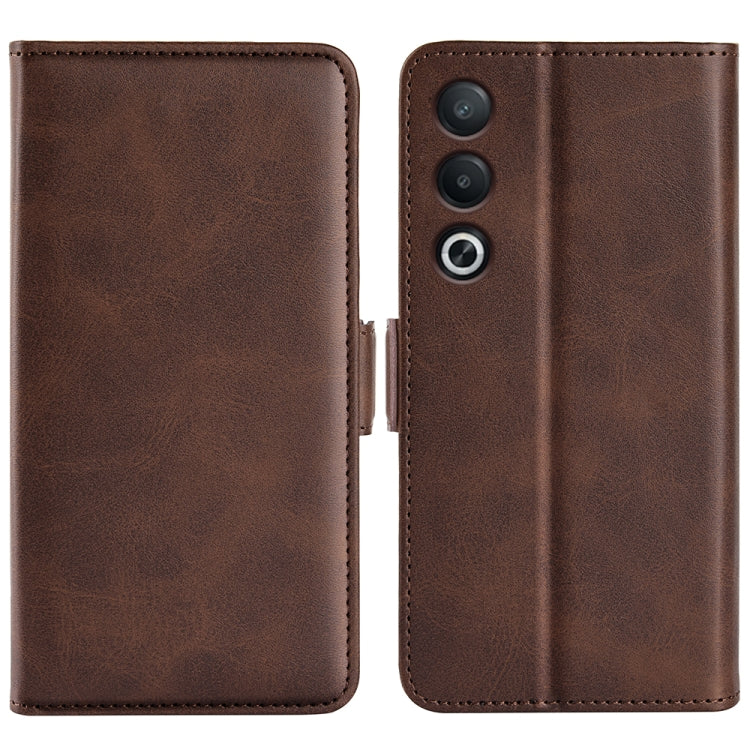 Dual-side Magnetic Buckle Horizontal Flip Leather Phone Case, For OPPO Reno13 5G, For OPPO Reno13 F, For OPPO A3 Pro Global, For OPPO Reno12 Pro 5G Global, For OPPO Reno12 5G Global, For OPPO K12, For OPPO A3 Pro 5G China, For OPPO Reno11 F 5G         ...