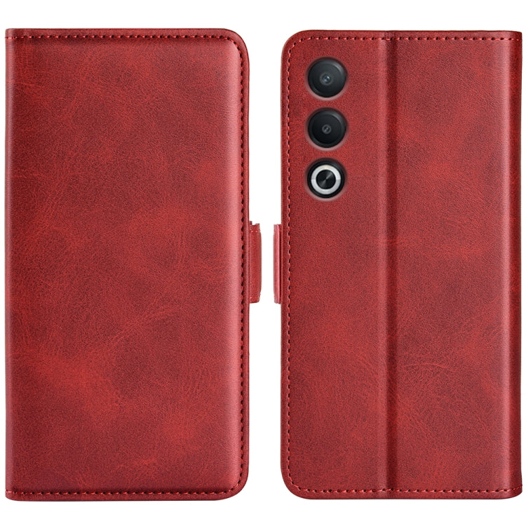 Dual-side Magnetic Buckle Horizontal Flip Leather Phone Case, For OPPO Reno13 5G, For OPPO Reno13 F, For OPPO A3 Pro Global, For OPPO Reno12 Pro 5G Global, For OPPO Reno12 5G Global, For OPPO K12, For OPPO A3 Pro 5G China, For OPPO Reno11 F 5G         ...