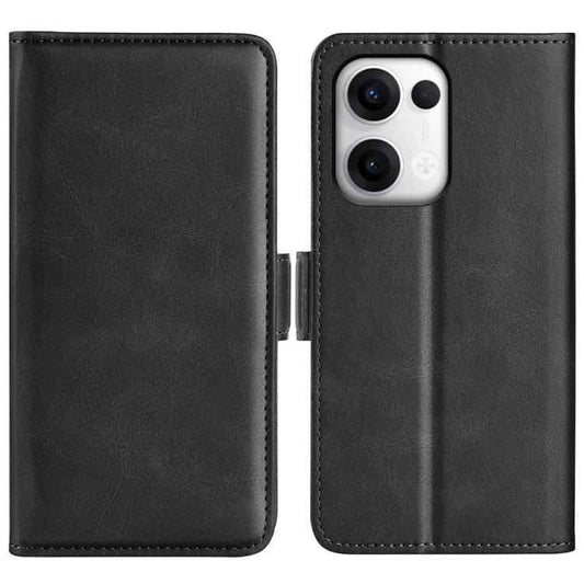 Dual-side Magnetic Buckle Horizontal Flip Leather Phone Case, For OPPO Reno13 5G, For OPPO A3 Pro Global, For OPPO Reno12 Pro 5G Global, For OPPO Reno12 5G Global, For OPPO K12, For OPPO A3 Pro 5G China, For OPPO Reno11 F 5G, For OPPO Reno11 5G Global ...