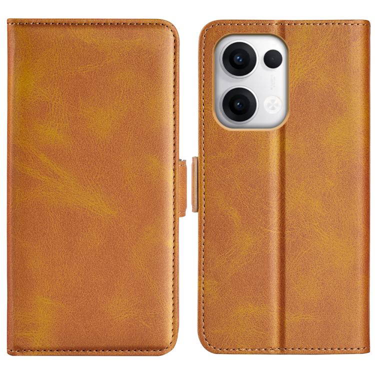 Dual-side Magnetic Buckle Horizontal Flip Leather Phone Case, For OPPO Reno13 5G, For OPPO Reno13 F, For OPPO A3 Pro Global, For OPPO Reno12 Pro 5G Global, For OPPO Reno12 5G Global, For OPPO K12, For OPPO A3 Pro 5G China, For OPPO Reno11 F 5G         ...