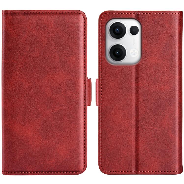 Dual-side Magnetic Buckle Horizontal Flip Leather Phone Case, For OPPO Reno13 5G, For OPPO Reno13 F, For OPPO A3 Pro Global, For OPPO Reno12 Pro 5G Global, For OPPO Reno12 5G Global, For OPPO K12, For OPPO A3 Pro 5G China, For OPPO Reno11 F 5G         ...