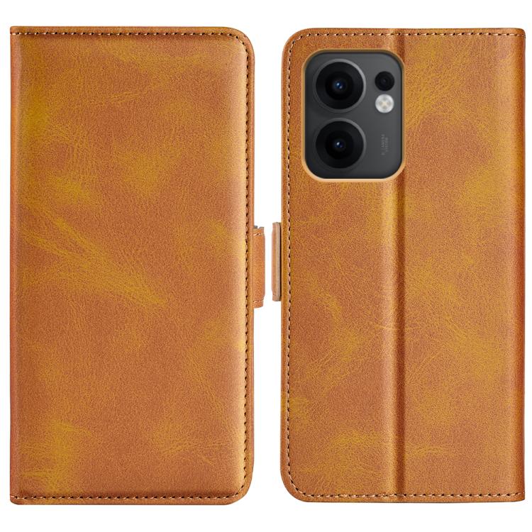 Dual-side Magnetic Buckle Horizontal Flip Leather Phone Case, For OPPO Reno13 5G, For OPPO Reno13 F, For OPPO A3 Pro Global, For OPPO Reno12 Pro 5G Global, For OPPO Reno12 5G Global, For OPPO K12, For OPPO A3 Pro 5G China, For OPPO Reno11 F 5G         ...
