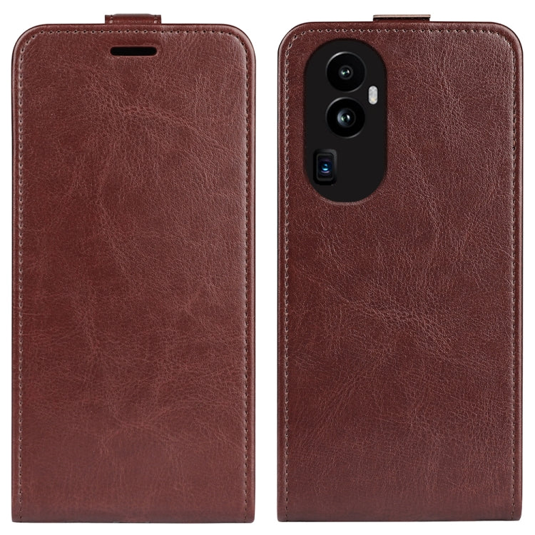 R64 Texture Single Vertical Flip Leather Phone Case, For OPPO A3 Pro 5G, For OPPO Reno11 F 5G, For OPPO Reno11 5G Global, For OPPO A38, For OPPO Reno10 Pro+