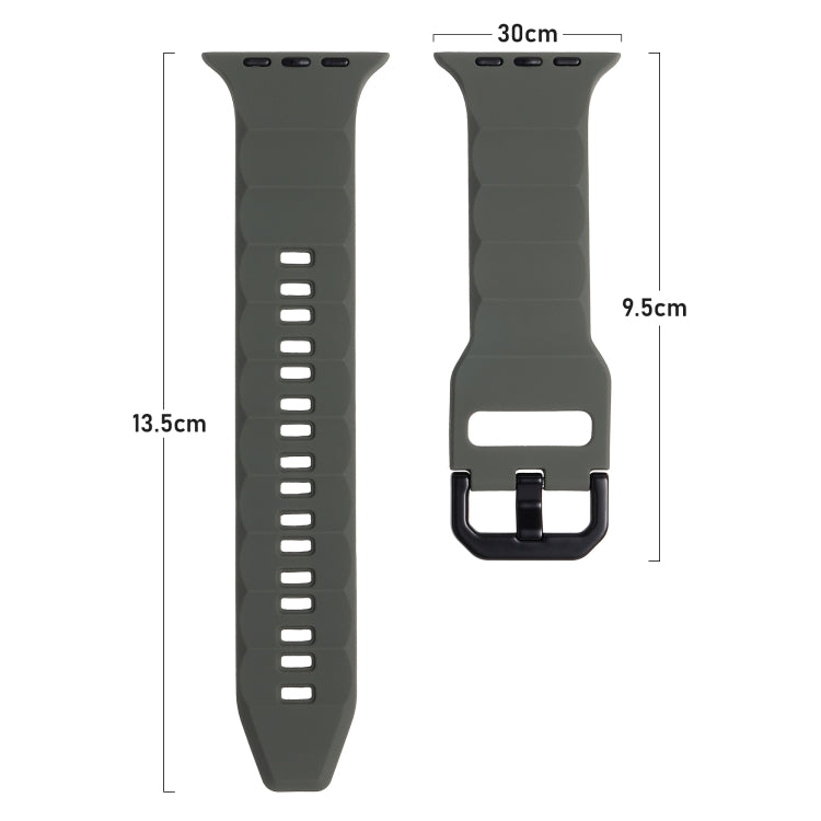 Ripple Silicone Sports Watch Band