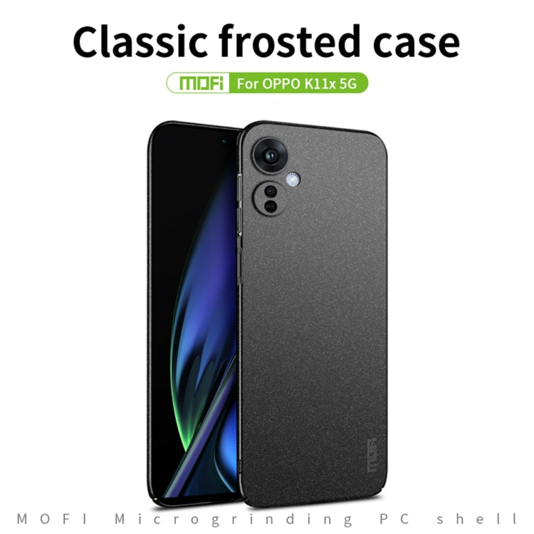 MOFI Fandun Series Frosted PC Ultra-thin All-inclusive Phone Case, For OPPO K11X 5G, For Xiaomi Redmi Note 12 Turbo, For Xiaomi Redmi Note 12 Global