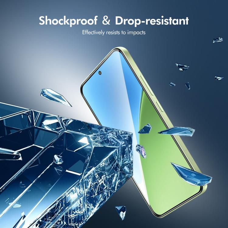 ENKAY Hat-Prince Full Glue High Aluminum-silicon Tempered Glass Film, For Xiaomi Poco M8 Power 5G, For Redmi K100 Pro Max / Poco F9 Ultra 5G, For Xiaomi Poco F9 Pro 5G, For Redmi 17 4G / 5G Global 170mm, For Redmi Note 17 4G Global 171mm               ...