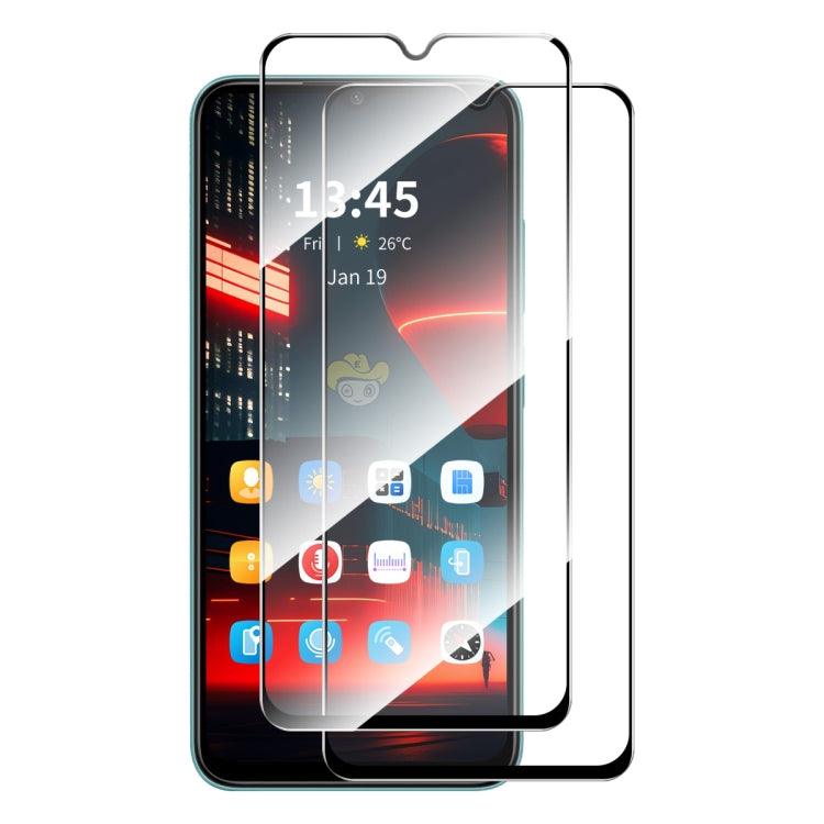 2pcs ENKAY Hat-Prince Full Glue High Aluminum-silicon Tempered Glass Film, For Redmi Note 15 Pro 5G Global 163.6mm, For Redmi 15C Global 171.5mm / Poco C85, For Redmi 15C 5G / 4G EU 173mm, For Redmi 13X, For Redmi Note 14S 4G, For Redmi Turbo 4        ...