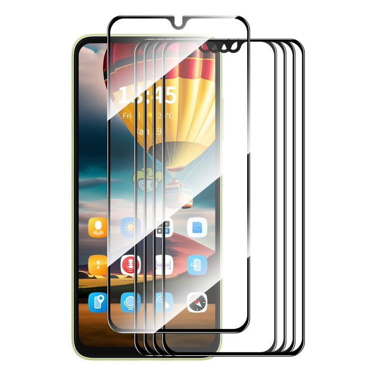5pcs ENKAY Hat-Prince Full Glue High Aluminum-silicon Tempered Glass Film, For Redmi Note 15 Pro 5G Global 163.6mm, For Redmi 15C Global 171.5mm / Poco C85, For Redmi 15C 5G / 4G EU 173mm, For Redmi 13X, For Redmi Note 14S 4G, For Redmi Turbo 4        ...