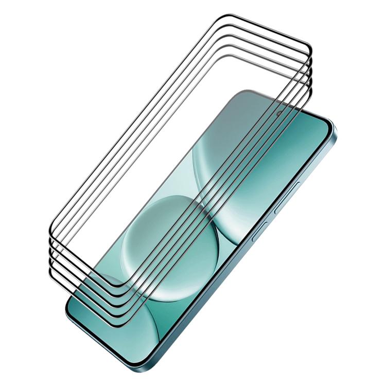 5pcs ENKAY Hat-Prince Full Glue High Aluminum-silicon Tempered Glass Film, For Redmi Note 15 Pro 5G Global 163.6mm, For Redmi 15C Global 171.5mm / Poco C85, For Redmi 15C 5G / 4G EU 173mm, For Redmi 13X, For Redmi Note 14S 4G, For Redmi Turbo 4        ...