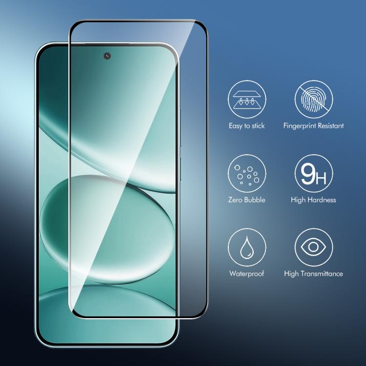 5pcs ENKAY Hat-Prince Full Glue High Aluminum-silicon Tempered Glass Film, For Redmi Note 15 Pro 5G Global 163.6mm, For Redmi 15C Global 171.5mm / Poco C85, For Redmi 15C 5G / 4G EU 173mm, For Redmi 13X, For Redmi Note 14S 4G, For Redmi Turbo 4        ...