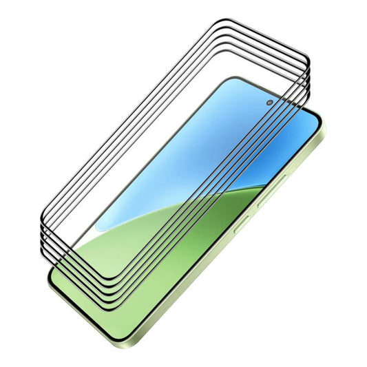 5pcs ENKAY Hat-Prince Full Glue High Aluminum-silicon Tempered Glass Film, For Redmi Note 17 4G / 5G Global 169.7mm, For Xiaomi Poco M8 Power 5G, For Redmi K100 Pro Max / Poco F9 Ultra 5G, For Xiaomi Poco F9 Pro 5G, For Redmi 17 4G / 5G Global 170mm   ...
