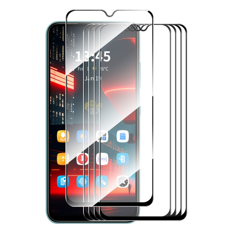 10pcs ENKAY Hat-Prince Full Glue High Aluminum-silicon Tempered Glass Film, For Redmi Note 15 Pro 5G Global 163.6mm, For Redmi 15C Global 171mm / Poco C85, For Redmi 15C 5G / 4G EU 173mm, For Redmi 13X, For Redmi Note 14S 4G, For Redmi Turbo 4         ...