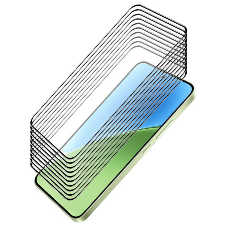 10pcs ENKAY Hat-Prince Full Glue High Aluminum-silicon Tempered Glass Film, For Xiaomi Poco M8 Power 5G, For Redmi K100 Pro Max / Poco F9 Ultra 5G, For Xiaomi Poco F9 Pro 5G, For Redmi 17 4G / 5G Global 170mm, For Redmi Note 17 4G Global 171mm         ...