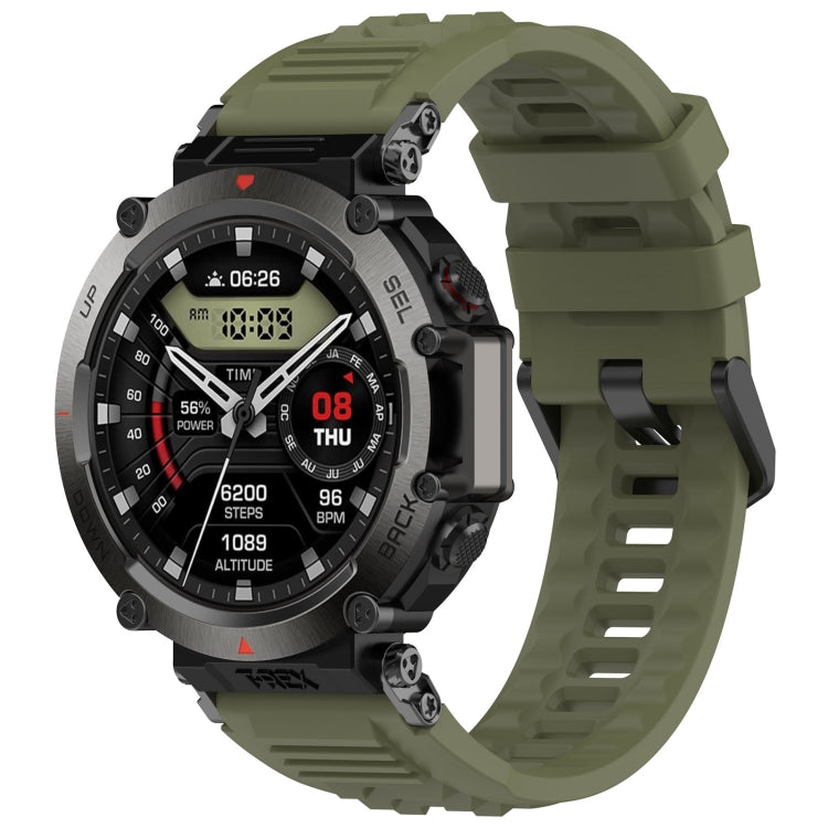 Silicone Sports Watch Band, For Amazfit T-Rex Ultra