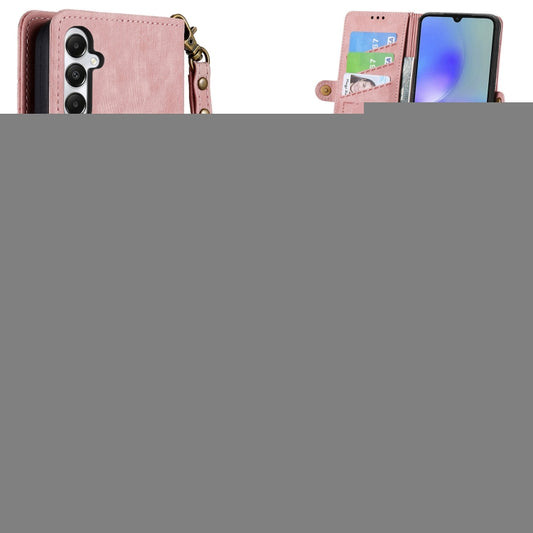 Geometric Zipper Wallet Side Buckle Leather Phone Case, Samsung Galaxy A05s, For Samsung Galaxy A25 5G, For Samsung Galaxy S23 FE 5G, For Samsung Galaxy A24 4G, For Samsung Galaxy A23 5G, For Samsung Galaxy A14 4G, For Samsung Galaxy A24 5G            ...