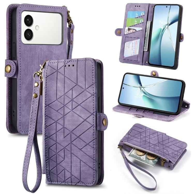 Geometric Zipper Wallet Side Buckle Leather Phone Case, For Samsung Galaxy S26 Edge 5G, For Samsung Galaxy S25 Edge 5G, For Samsung Galaxy A36 5G, For Samsung Galaxy S25 5G, For Samsung Galaxy S25+ 5G, For Samsung Galaxy S25 Ultra 5G                   ...