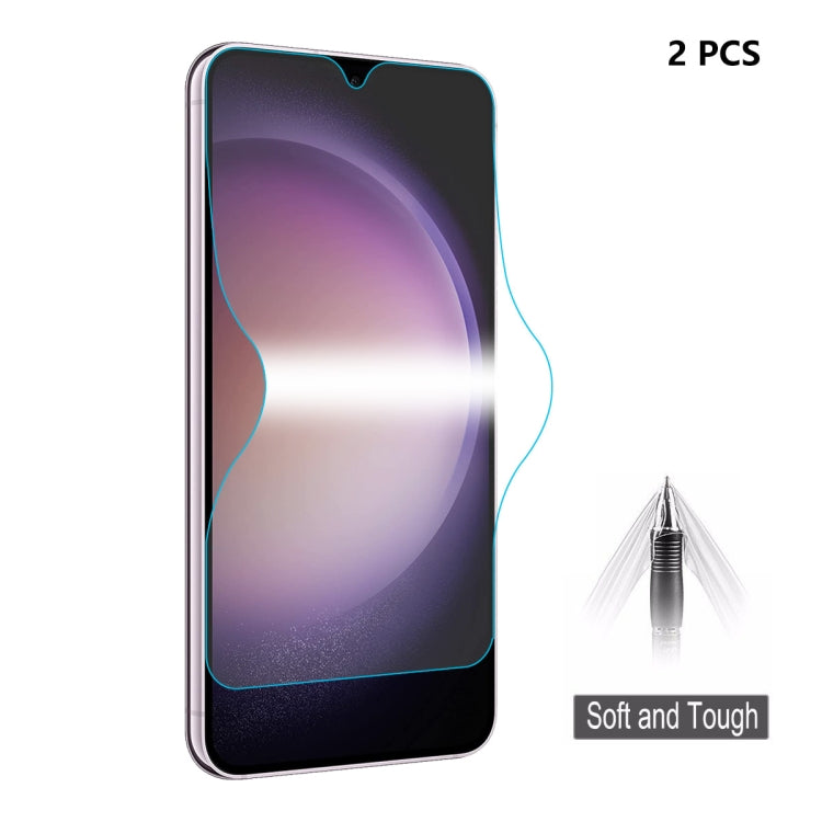 2pcs ENKAY Hat-Prince Full Glue Coverage Soft Explosion-proof Hydrogel Film, For Samsung Galaxy A07, For Samsung Galaxy A17, For Samsung Galaxy M56, For Samsung Galaxy F16 / M16, For Samsung Galaxy F06 / M06, For Samsung Galaxy A36 5G / A56 5G         ...