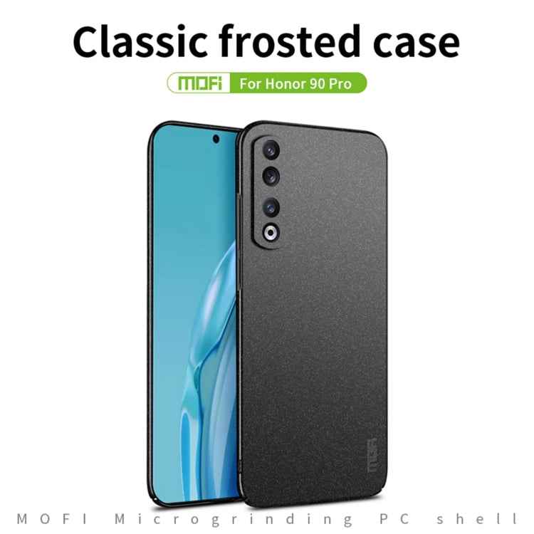 MOFI Fandun Series Frosted PC Ultra-thin All-inclusive Phone Case, For Honor 90 Pro, For Honor 90
