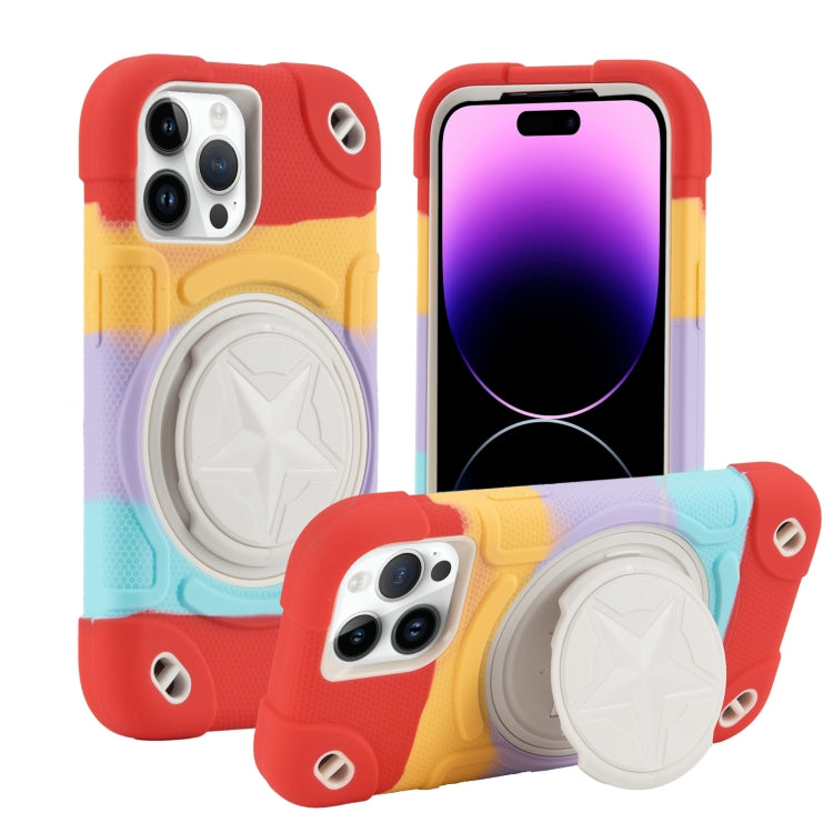 Shield PC Hybrid Silicone Phone Case, For iPhone 14, For iPhone 14 Pro Max, For iPhone 13 Pro Max, For iPhone 13