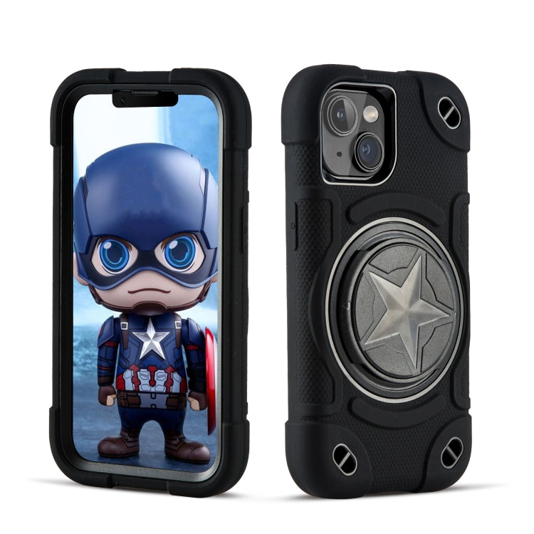 Shield PC Hybrid Silicone Phone Case, For iPhone 14, For iPhone 14 Pro Max, For iPhone 13 Pro Max, For iPhone 13