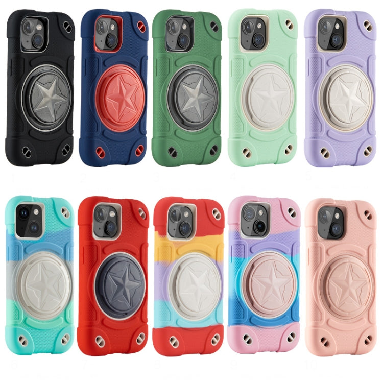Shield PC Hybrid Silicone Phone Case, For iPhone 14, For iPhone 14 Pro Max, For iPhone 13 Pro Max, For iPhone 13