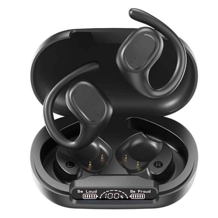 S200 Waterproof In-ear Wireless Sports Bluetooth Earphone with LED Digital Display