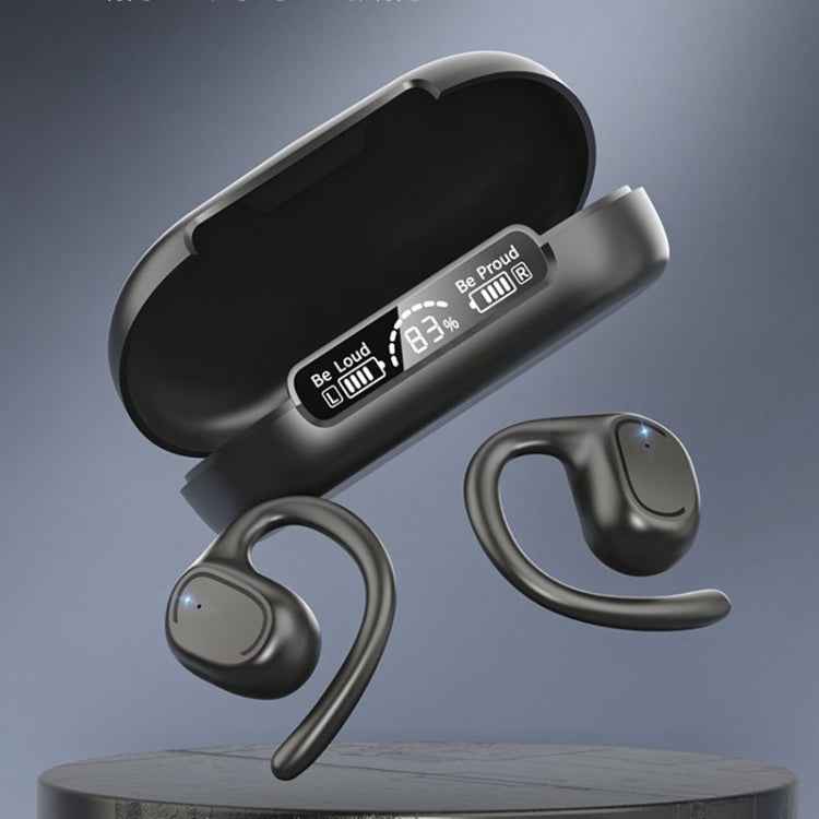 S200 Waterproof In-ear Wireless Sports Bluetooth Earphone with LED Digital Display