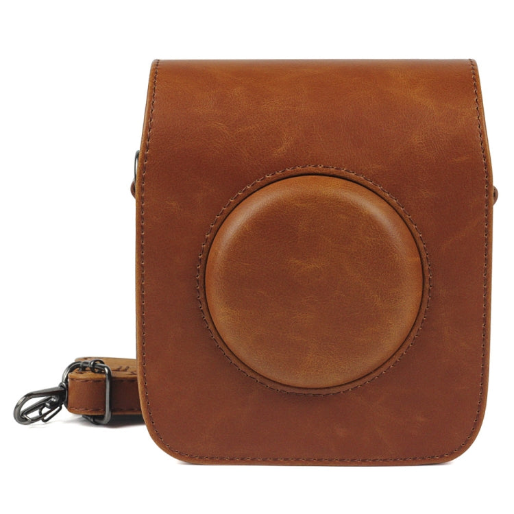 Full Body Camera PU Leather Case Bag with Strap for Fujifilm Instax Square SQ20, For Fujifilm Instax Square SQ20