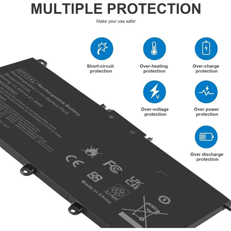 Laptop Battery Replacement for HP Pavilion 14 15 17 15-CS 15-DA 15-DB 15-DW Series