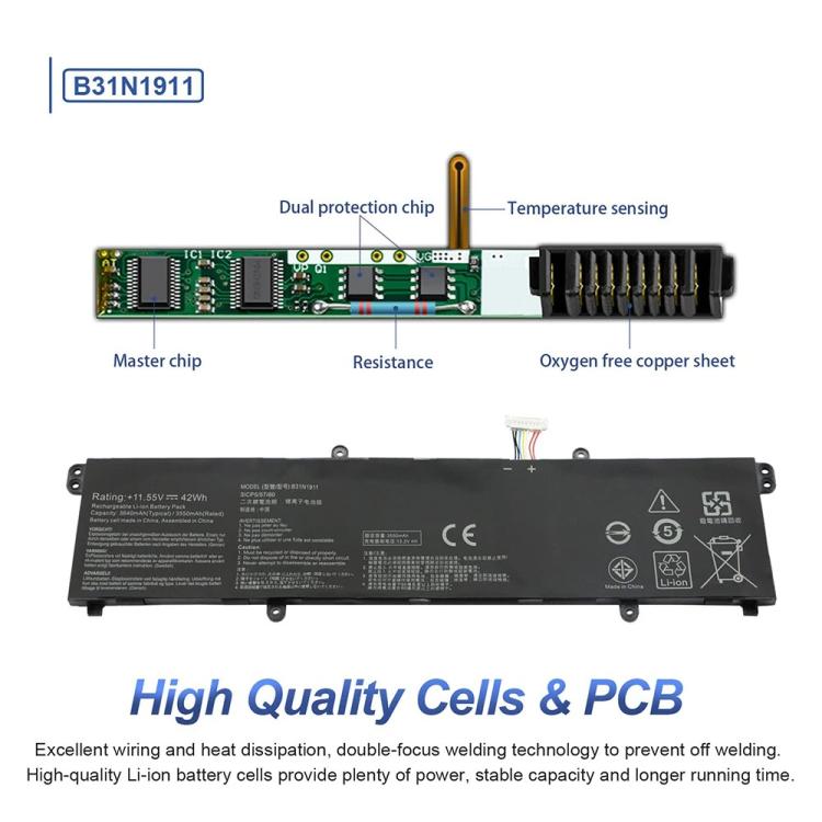 Laptop Battery for ASUS V4050F ADOL14FQC/14EQ/EA