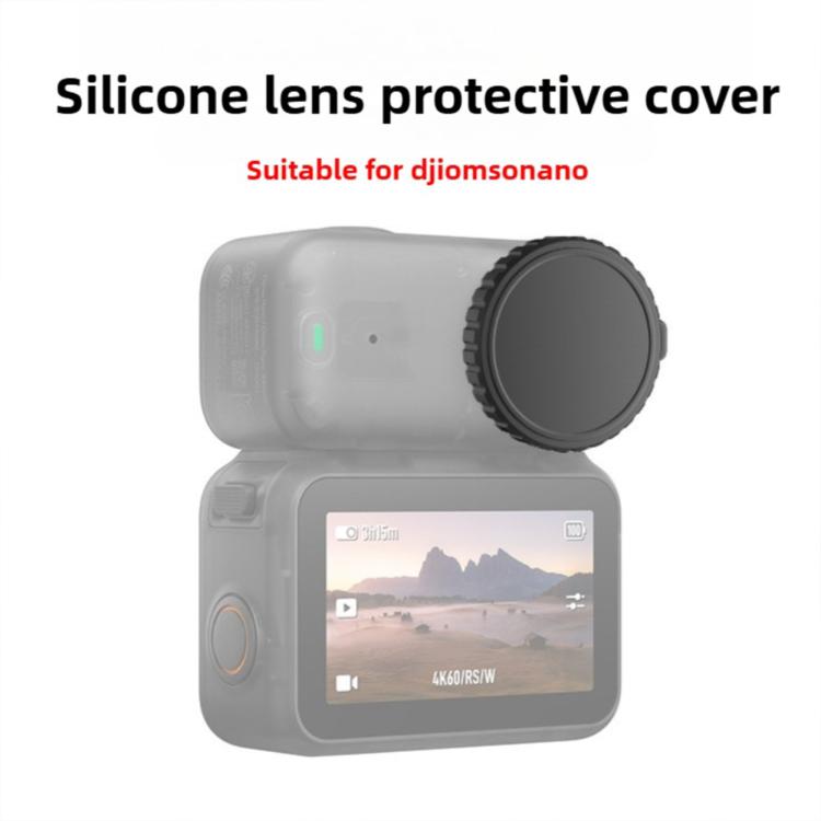 Silicone Soft Protective Lens Cover, For DJI Osmo Nano