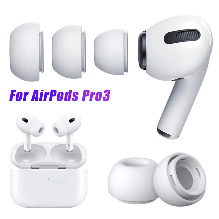 1 Pair Silicone Earplugs For AirPods Pro 3, L, M, S