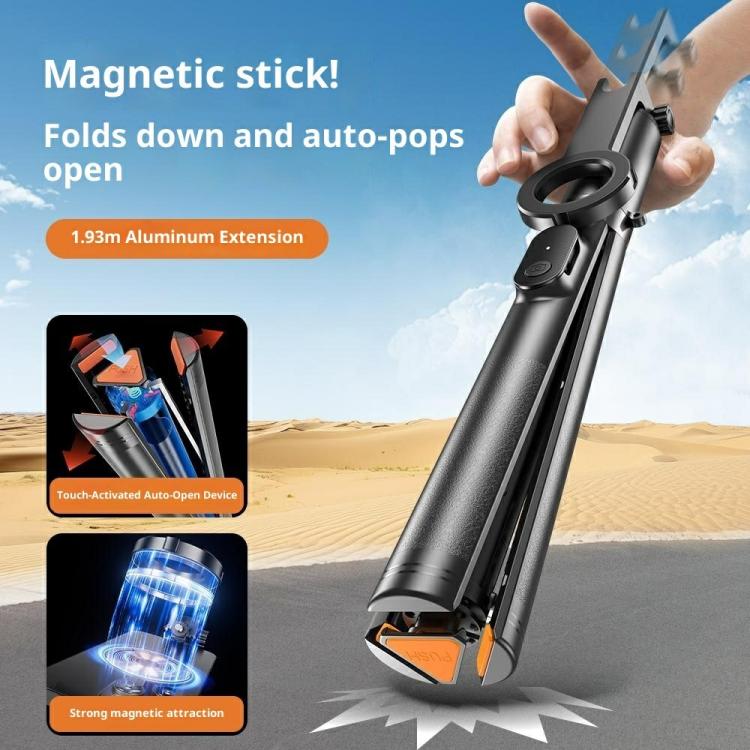P27-MF Portable Extendable Magnetic Selfie Stick Tripod, P27-MF