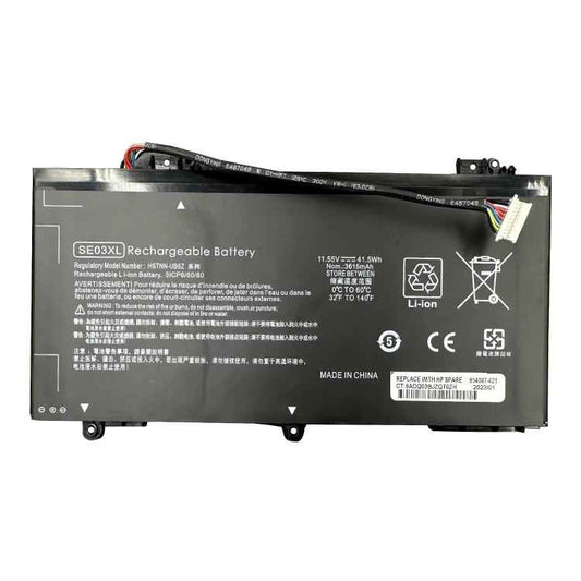 3615mAh Laptop Battery Replacement For HP TPN-Q171 14-AL027TX AL127TX, SE03XL