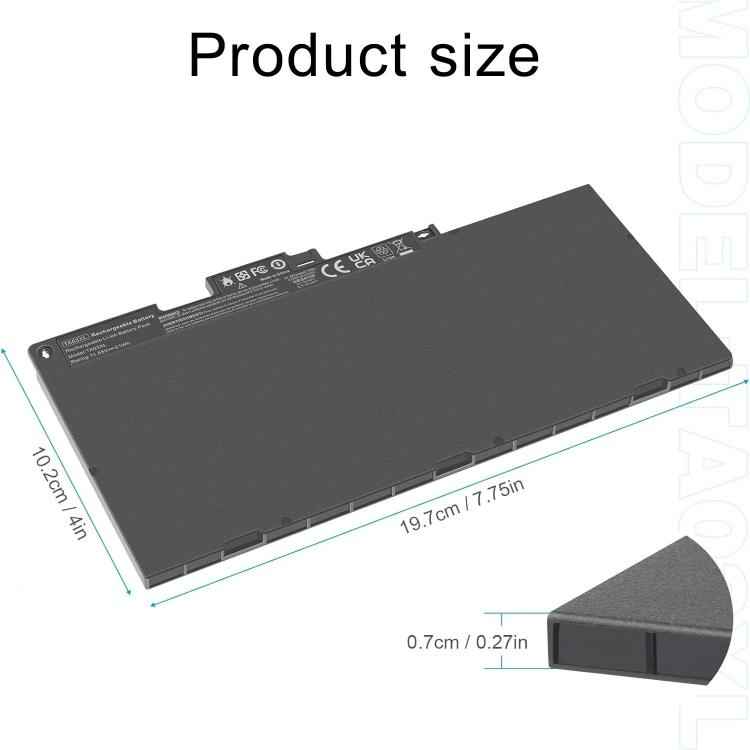 3900mAh Laptop Battery Replacement For HP EliteBook 840G3 848G3 840G4, CS03XL
