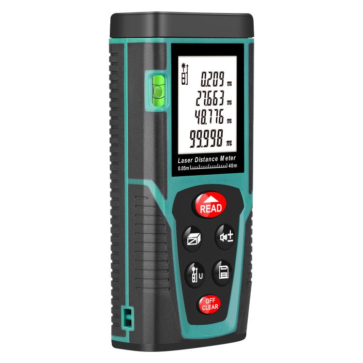 RZG40 40M Laser Distance Meter Handheld Portable Laser Measuring Tool, RZG40