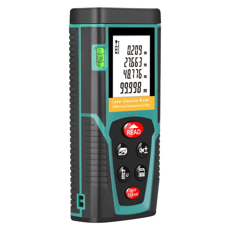 RZG80 80M Laser Distance Meter Handheld Portable Laser Measuring Tool, RZG80