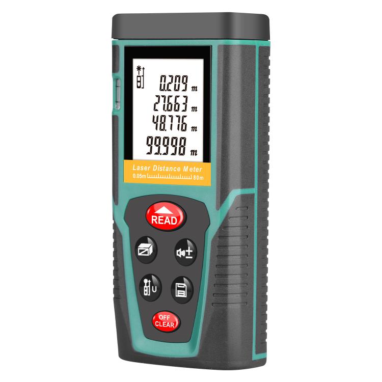 RZG80 80M Laser Distance Meter Handheld Portable Laser Measuring Tool, RZG80