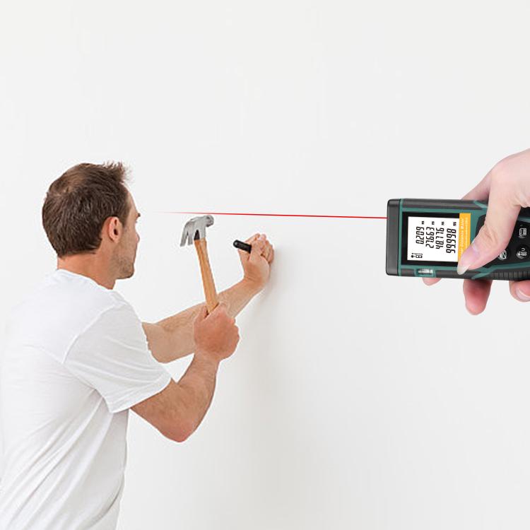 RZG80 80M Laser Distance Meter Handheld Portable Laser Measuring Tool, RZG80