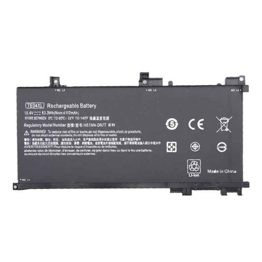 4112mAh Laptop Batteries For HP OMEN 15-AX200 15- AX218TX 15-AX210TX 15-AX235NF 15-AX202N, TE04XL